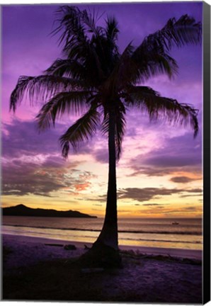 Framed Brasalito Bay, Costa Rica Print