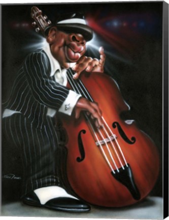 Framed Jazzman D Print