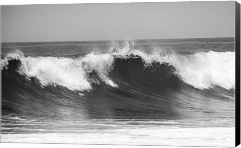 Framed Wave BW Print