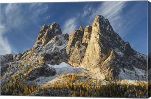 Framed Liberty Bell Mountain II Print