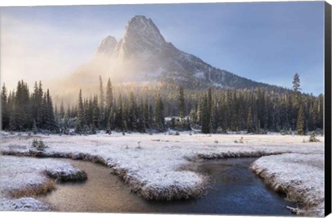 Framed Liberty Bell Mountain I Print