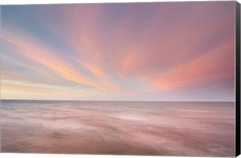 Framed Lake Superior Clouds V Print