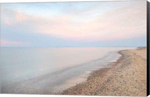 Framed Lake Superior Shoreline I Print