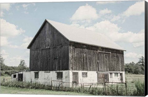 Framed Weathered IV Print