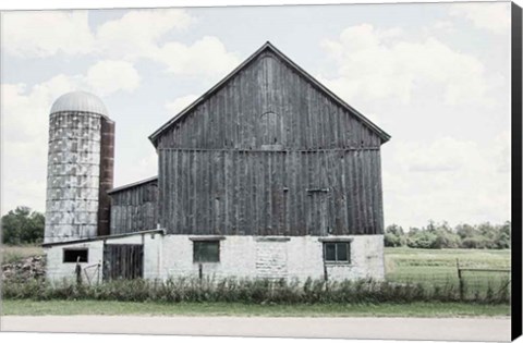 Framed Weathered III Print