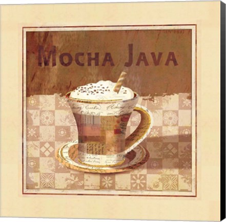 Framed Mocha Java Print