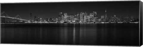 Framed City by the Bay - Treasure Island, CA Print