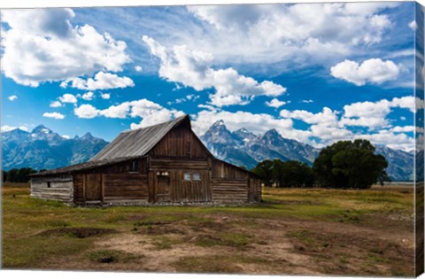 Framed Grand Teton Barn I Print