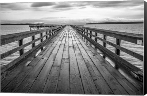 Framed Sidney Pier Print