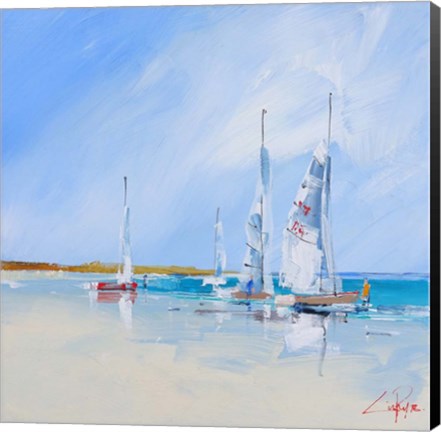 Framed Aspendale Sails Print