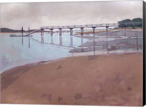 Framed Morning Low Tide Print