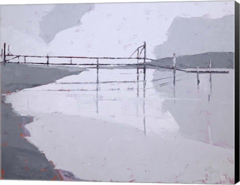 Framed Tidal River Print