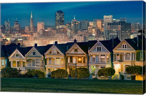 Framed Painted Ladies Print