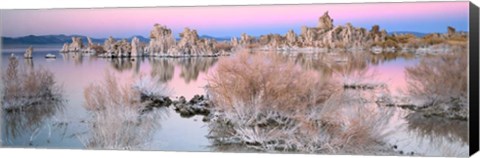 Framed Mono Lake Sunset Print