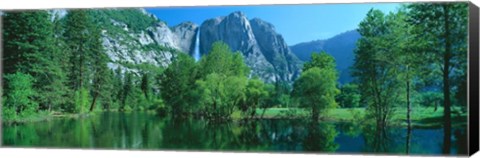 Framed Yosemite Falls &amp; Merced Print