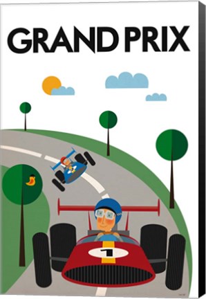 Framed Grand Prix Print