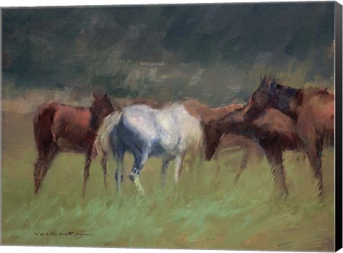 Framed Southern Horses Print