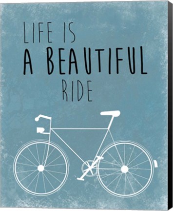 Framed Beautiful Ride Print
