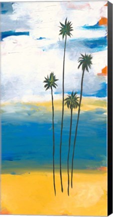 Framed Four Palms Print