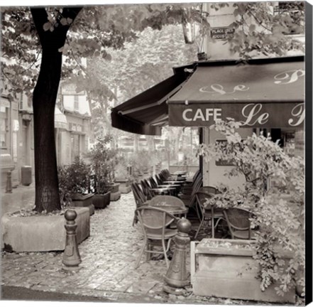 Framed Cafe, Aix-en-Provence Print