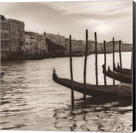 Framed Campo di Salute, Venezia Print