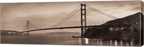 Framed Golden Gate Bridge II Print