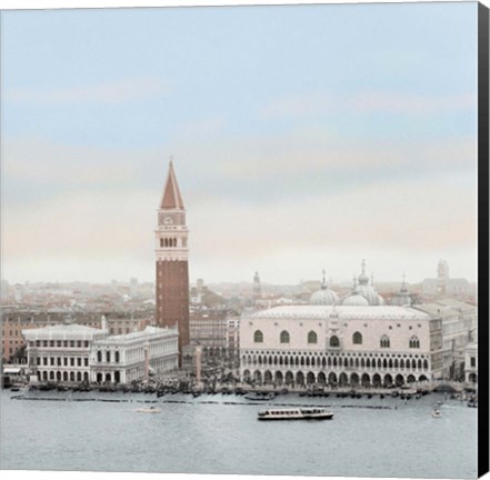 Framed Piazza San Marco Vista Print