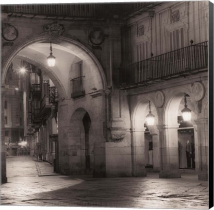 Framed Plaza de la Mayor Print