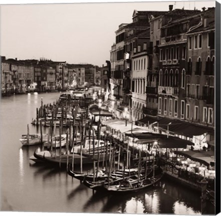 Framed Ponte di Rialto Print