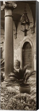 Framed Portico, Umbria Print