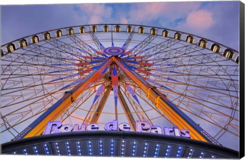 Framed Rue de Paris Print