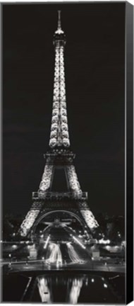 Framed Tour Eiffel la Nuit Print