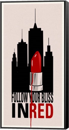 Framed Follow Your Bliss Print