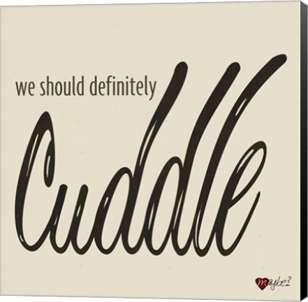 Framed Snuggles and Cuddles I Print