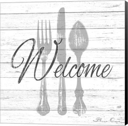 Framed Welcome Print