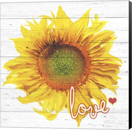 Framed Sun Love Print