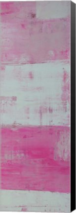 Framed Panels in Pink II Print