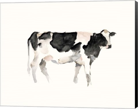 Framed Farm Animal Study II Print