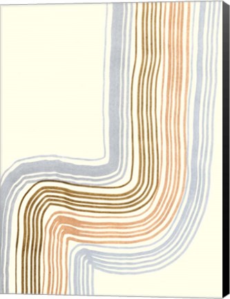 Framed Imperfect Lines I Print