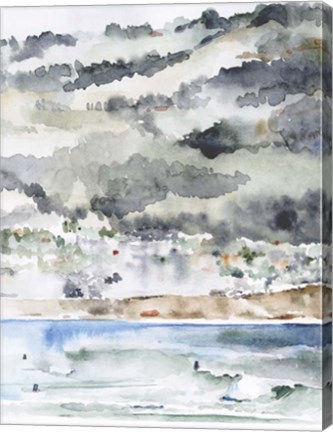 Framed Palos Verdes II Print