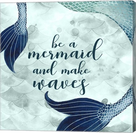 Framed Mermaid Inspirations I Print