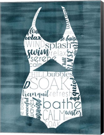 Framed Suit Speak I Print