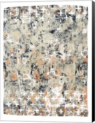 Framed Global Blending I Print