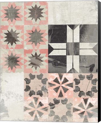 Framed Farmhouse Pattern II Print