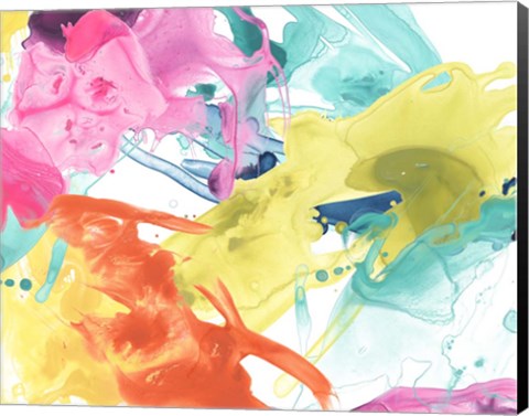 Framed Elemental Motion III Print