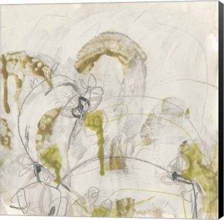 Framed Arctic Lichen I Print