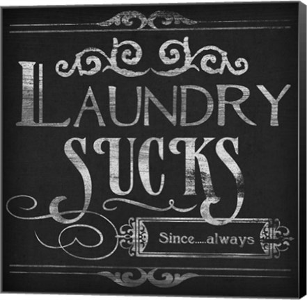 Framed Laundry Snark II Print