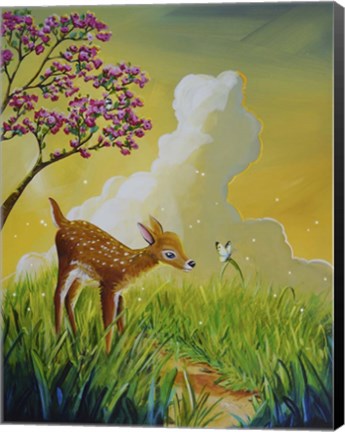 Framed Bambi 2 Print