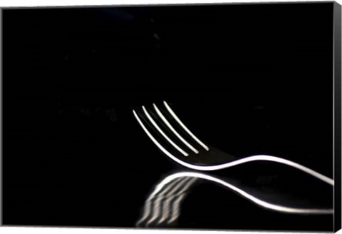 Framed Fork Reflection 8 Print