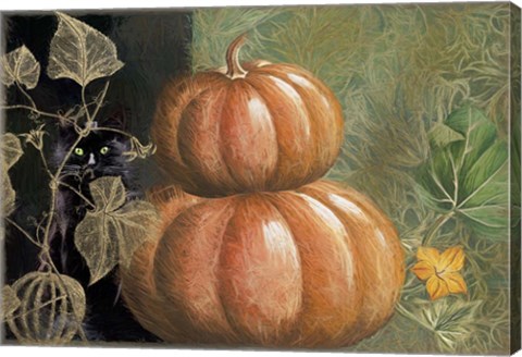Framed Pumpkin I Print